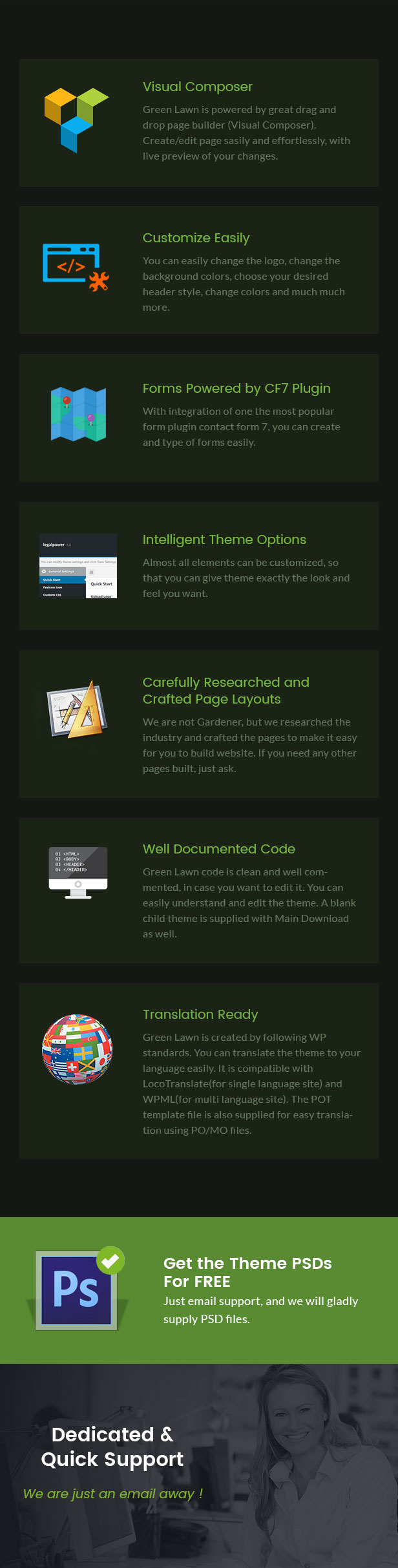 Green Lawn - Landscaping WordPress Theme - 3